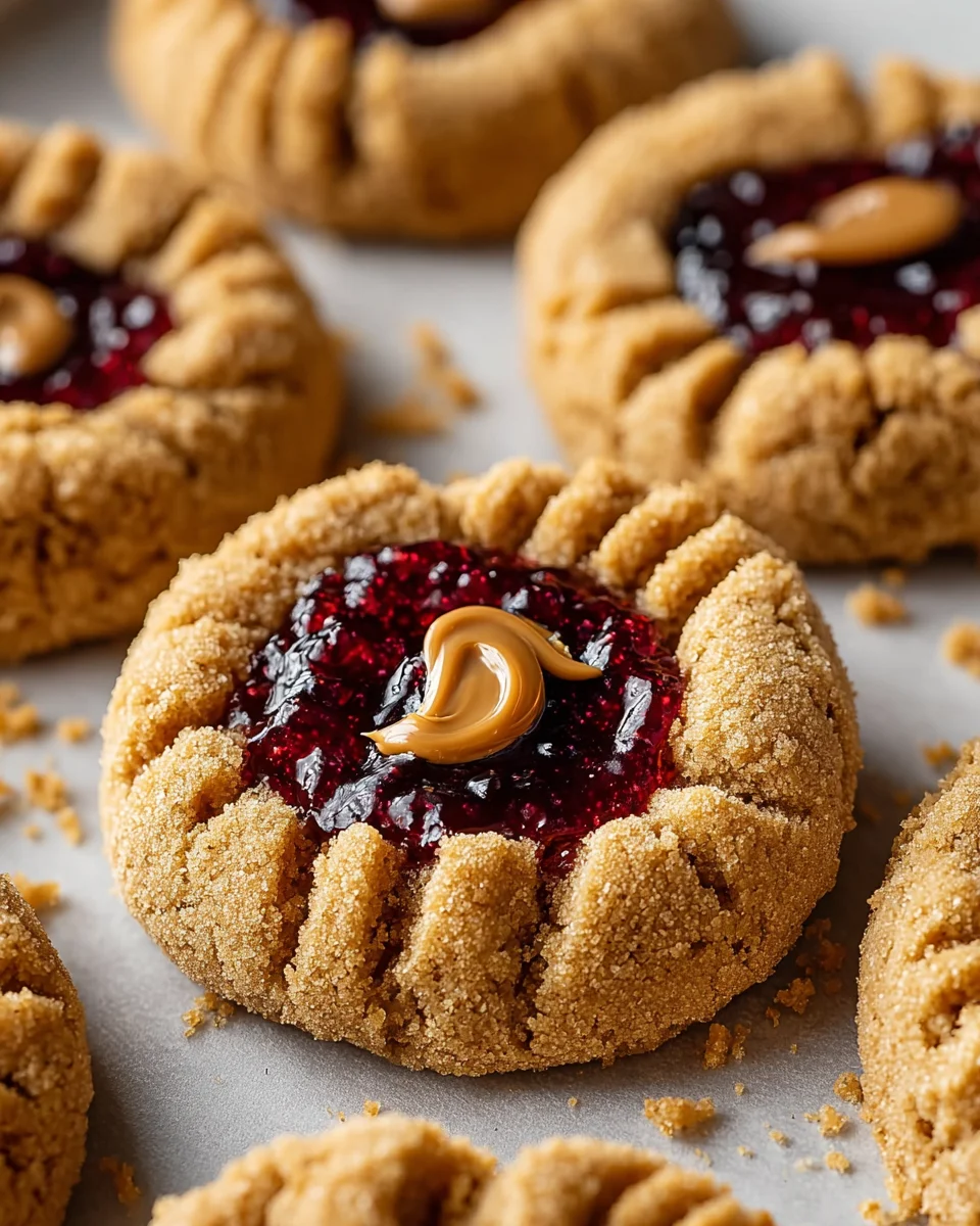 Nostalgic PB&J Thumbprint Cookies: Easy Family Treat in Under 30 Mins